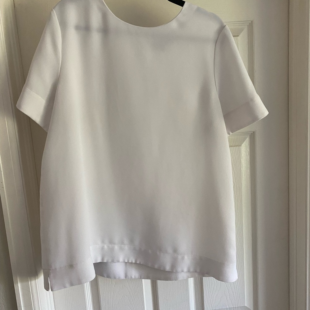 Banana Republic Classic White Blouse